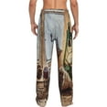 thumbnail image 3 of Fotbe Oil Lamp Coffee Beans Men's Pajama Pants,Sleepwear Pants,Pj Bottoms Drawstring And Pockets-XX-Large, 3 of 9
