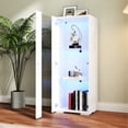 thumbnail image 2 of Storage Cabinets for Bedroom and Office | Wall - Mount Option to Save Floor | Particle Board Main Body | Solve Space Constraints, 2 of 2