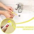 thumbnail image 3 of Dental Disposable Travel Toothbrush Toothpaste Individually Wrapped New UK, 3 of 7