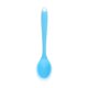 thumbnail image 1 of XmhyTop 2 cucharas pequeñas de silicona, cuchara de té de silicona para cocinar, hornear y revolver en la cocina, color azul A, 1 of 4