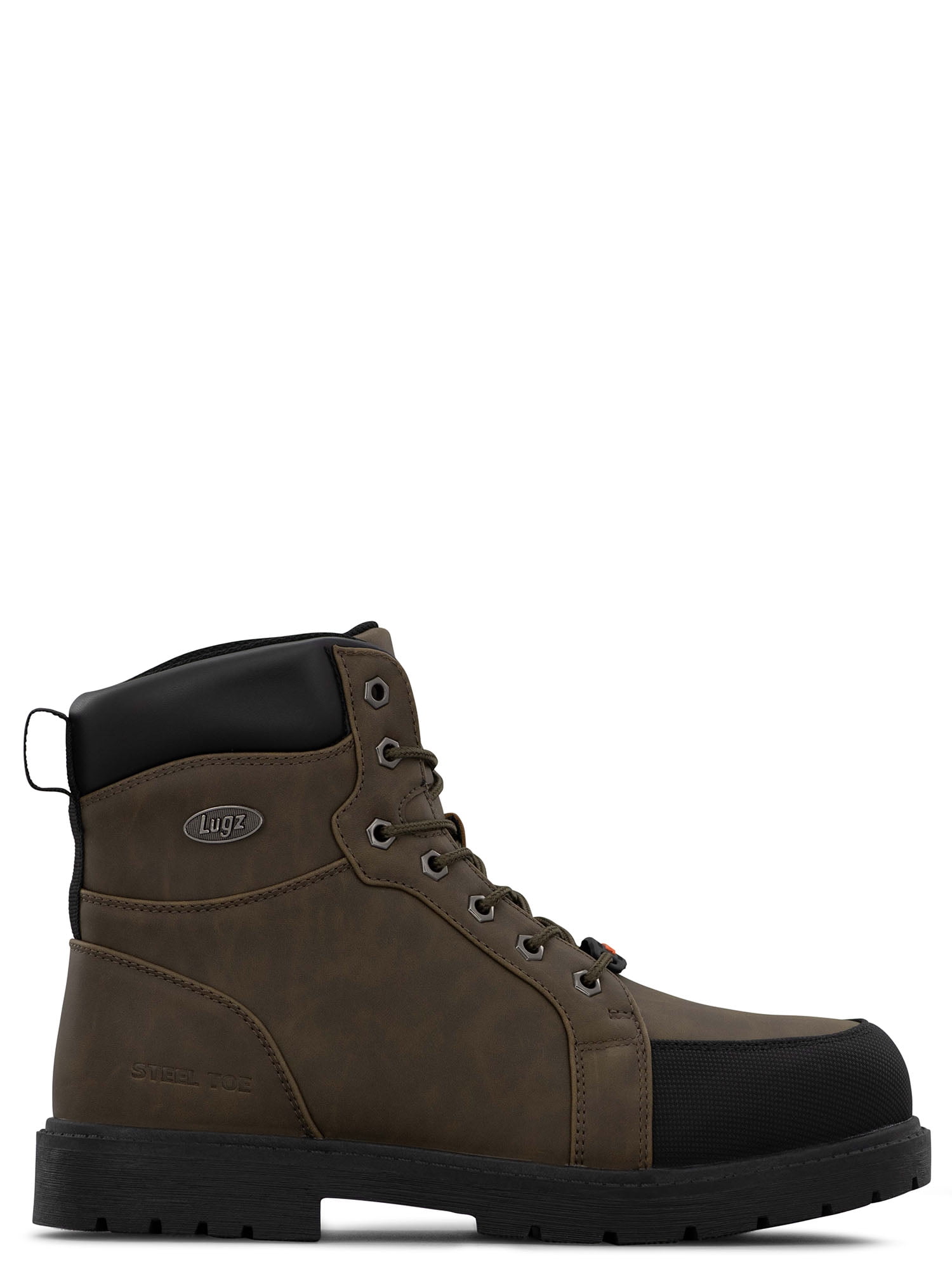 Lugz Work Men's Steel Toe Water Resistant Fortress Work Boots, Wide Available