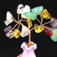 thumbnail image 4 of Xingzhi Mini Crystal Tree Wealth Luck Tree Positive Energy for Tabletop Home Decor, 4 of 8