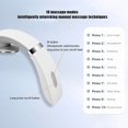 thumbnail image 3 of PulseX Futurax Neck Massager,with Buttons and Remote Control,10 Modes,16 Intensity Levels,Enjoy comfort,to Holidays,Family is the First Choice (White), 3 of 8