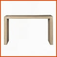 thumbnail image 2 of 54” Wire Brushed Wood Coffee Table for Living Room Entryway, Multi-Functional with 85lbs Capacity, 2 of 11