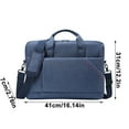 thumbnail image 3 of Laptop Bag Shoulder Crossbody,15.6 Inch Business Briefcase,Waterproof Oxford Cloth Messenger Bag,Anti-Theft Computer Case,Multi-Pocket Organizer,Commuter Travel Bag, 3 of 6