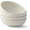 Linen, variant on PETGLE Mesa 30oz Stoneware Pasta Bowls Set of 4, Salad and Serving Bowls for Kitchen, Oatmeal, Soup, Dinner - Matte Black, Dishwasher and Microwave Safe, Wide and Shallow Plate