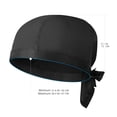 thumbnail image 4 of Miangastore DOITOOL Pirate Chef Hat Waiter Uniform Bakery Hat Restaurant Cook Work Hat (Black), 4 of 8