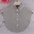 thumbnail image 1 of Blusa con cuello falso desmontable para mujer, medias camisas, cuello falso falso para mujer, 1 of 7