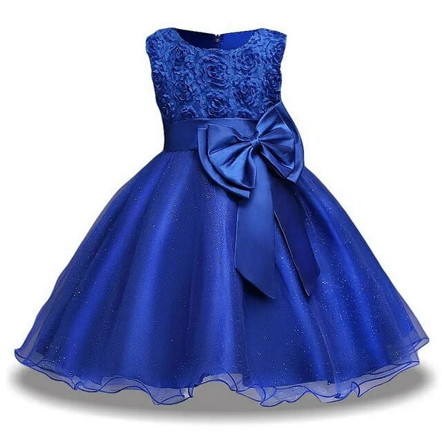 Robe de Demoiselle d'Honneur Princesse Été Enfants Mariage Anniversaire Robe de Fête Robes pour Filles Robe de Bal Vêtements Fillette