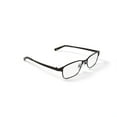 thumbnail image 3 of TiFlex Women's TFL2103 Rectangular Rectangular Prescription Eyeglasses with Case, Brown, 3 of 6