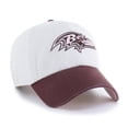 thumbnail image 2 of Unisex '47 Stone/Burgundy Baltimore Ravens Love Letter Clean Up Adjustable Hat, 2 of 5