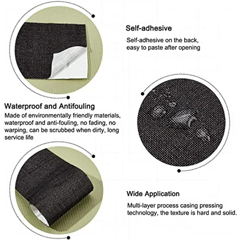 Self-Adhesive Linen Repair Patches 16 x 31 Inch, Linen Fabric Patches for  Sofa Repair, Couch Fabric Repair Patch Kit for Furniture, Sofa Cushion,  Clothing, Car Seat, Office Chair (Black) - Yahoo Shopping