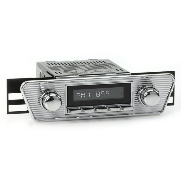 RetroRadio Compatible with 1955-73 Volkswagen Karmann Ghia Features Include Bluetooth, HD, SiriusXM Ready, AM/FM LC-M4-306-06-76VW1