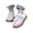 Grey, variant on Otqutp Kids Boys Barefoot Sneakers Hook and Loop Navy School Canvas Flat Shoes Flexible Non-Slip Breathable Walking Shoes