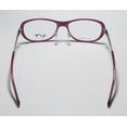 thumbnail image 5 of NEW LIGHTEC 7034L MENS/WOMENS DESIGNER FULL-RIM PURPLE / SILVER FRAME DEMO LENSES 52-15-135 SPRING HINGES EYEGLASSES/EYEGLASS FRAME, 5 of 9