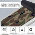 thumbnail image 2 of Earth Bath Mat,Jungle Camouflage Non-Slip Volume Super Absorbent Fast Drying for Bathroom Kitchen Door mat,Eco-Friendly Easy to Clean 20×31Inch (50 * 80cm), 2 of 6