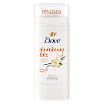 Dove Deodorant Stick for 72 Hour Odor Protection Sparkling Vanilla Aluminum Free, 2.4 oz