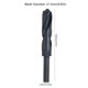 thumbnail image 2 of HSS Straight Twist Reduced Shank Drill Bits, 1/2" Shank, 21.5mm Drilling Tool, Black, 2 of 2