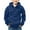 #A04-Royal Blue, variant on Abcomgle Boys Zip Up Hoodie Size 8-10 Casual Quarter Zip Sweatshirt Boys Tactical Long Sleeve Boys Pullover Hoodies Athletic Outdoor Workout Youth Hoodie with Multi-Pocket,12-13 Years,Coffee