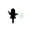 C, variant on Halloween Black Acrylic Ghost Ground Stake,Glow in The Dark Face,Waterproof Luminous Yard Insert for Lawn Garden Decor,Outdoor Landscape
