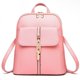 thumbnail image 4 of LHSHID casual patent pu leather Womens backpacks solid schoolbag female Rucksack women preppy style High quality school backpack, 4 of 6