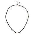 thumbnail image 4 of Brazalete de s de obsidiana larga personalizada Ratón Hugo Pulsera de cuentas de obsidiana, 4 of 10
