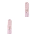 thumbnail image 4 of Minnieouse Pinzas para cejas de 3 piezas, pinzas para pestañas de acero inoxidable, profesionales inclinadas Rosado 2piezas, 4 of 6