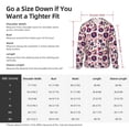 thumbnail image 5 of Lsque Skull lips record Guitar UPF 50+ Lightweight Sun Protection Men's Women's Long Sleeve Shirt, Hoodie Performance -Small, 5 of 9