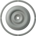 thumbnail image 5 of Ekena Millwork 64 1/2"OD x 58"ID Ceiling Ring with 44 1/2"OD Ceiling Medallion Classic Light Accent Kit, 5 of 9