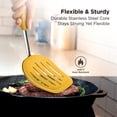 thumbnail image 5 of Kitchen Mama WaltzGrip Platinum Silicone Pancake Spatula Turner (Red), 5 of 8