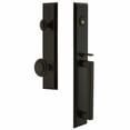 thumbnail image 4 of Grandeur Fifth Avenue D Grip Single Cylinder Handleset with Circulaire Interior Knob, 4 of 5