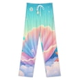 thumbnail image 3 of Magical Seashell And Starfish-2 Pajama Pants Comfortable Elastic Waist Pajamas Fashion Sleepwear Bottoms Plus Size Homewear, 3 of 6
