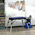 thumbnail image 2 of DURHAND Banc de Travail Portable 4 en 1, Table de Travail Pliante, Échafaudage, Chariot et Liane avec Hauteur Réglable et Plateau Réversible, 2 of 10