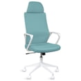thumbnail image 1 of MAGMALIFE Silla de Oficina Fokus Ergonómica con Cabecera, Reclinación Ajustable, Malla Transpirable, Asiento de Alta Densidad, Ruedas 360° Antirrayas y Altura Regulable, Soporta 150 kg Azul, 1 of 8