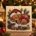 thumbnail image 4 of Kojanyu DIY Christmas Pearl Bead Painting Kit, Framed Canvas Rhinestone Art Set with Instructions, Holiday Crafts for Adults Home Wall Decor Gift., 4 of 6