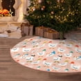 thumbnail image 5 of Rateoe Cute Ducks In Hats Pattern Christmas Tree Skirt with Ties , Christmas Tree Decorations, Farmhouse Christmas Decor Xmas Holiday Decorations-36", 5 of 6