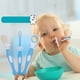 thumbnail image 5 of EeaseMX Cepillo de dientes para niños con cerdas ultrafinas, kit de higiene bucal para bebés (azul), 5 of 7