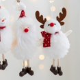 thumbnail image 3 of Cute Hanging Decor Exquisite Fabric Creative Snowman Shape Doll Pendant for Living Room, 3 of 9