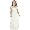 thumbnail image 1 of Robes de Communion Sainte pour Filles 1-12 Ans Blanc Cassé Taille 2 Blanc Cassé 14, 1 of 1