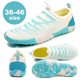 thumbnail image 1 of Deporte Transpirable Zapatos Unisex Sin Deslizamiento Descalzo para Acuáticos (37) Azul, 1 of 9