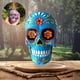 thumbnail image 2 of 2 Pieces Skeleton Plants Flower Succulents Pot Planter Holder Props indoor e outdoor Halloween Gloria Contenedor suculento, 2 of 5