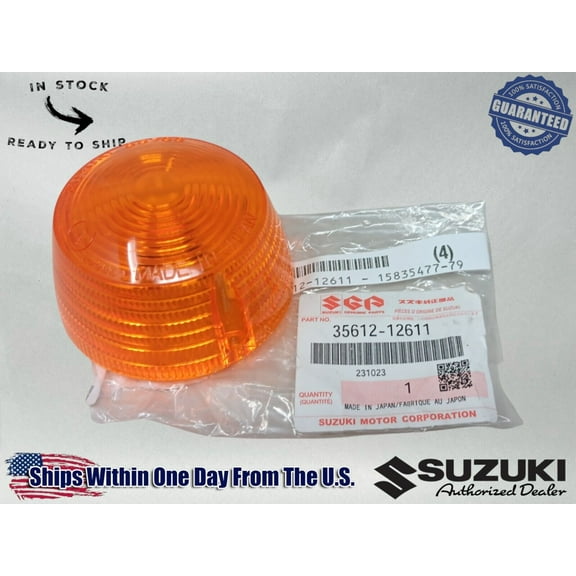 Suzuki Genuine OEM Authentic  Turn Signal Lens 35612-12611