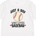 thumbnail image 4 of Inktastic Baseball Fan Quote Boys Sports Ball Boys Long Sleeve Toddler T-Shirt, 4 of 5