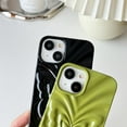 thumbnail image 4 of 3D Butterfly Pattern Pleated Soft Compatible with iPhone Case (Purple,iPhone 12 Pro), 4 of 7
