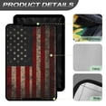 thumbnail image 4 of Psesaysky Vintage American Flag RV Door Window Shade Easy to Install Privacy Protection RV Window Cover Sun Blackout for Camper Trailer (17.3x26 inch), 4 of 7