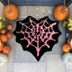 thumbnail image 4 of HWRETIE - Alfombrilla de baño antideslizante gruesa,absorbente con imitación de telaraña para puerta o ducha,alfombra antideslizante para el baño, 4 of 6