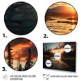 thumbnail image 3 of Designart "Maple Untamed Landscapes " Landscapes Floater Framed Wall Art Living Room, 3 of 7