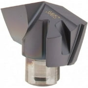 Iscar Series ICP, 0.665" Diam Grade IC908 140 Replaceable Drill Tip Carbide, TiAlN Finish, 16 Seat Size, Through Coolant