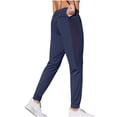 thumbnail image 2 of Ftwytp Mens Spring and Summer Loose Ice Silk Outdoor Running Fitness Yoga Leisure Training Pants Solid Color Quick Drying Running Pants Pants with Leg Zippers, 2 of 7