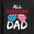 thumbnail image 3 of Instant Message - All American Dad - Men's Long Sleeve T-Shirt, 3 of 6